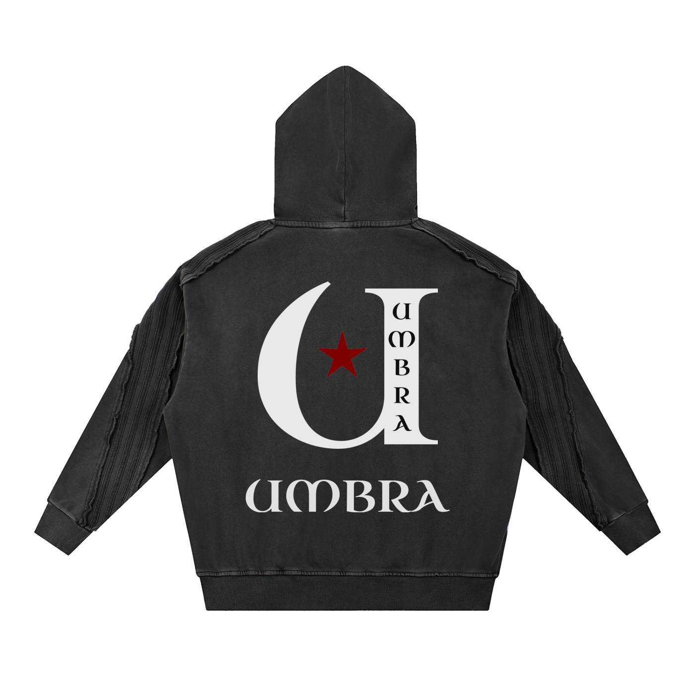 Umbra Raw Edge Hoodie