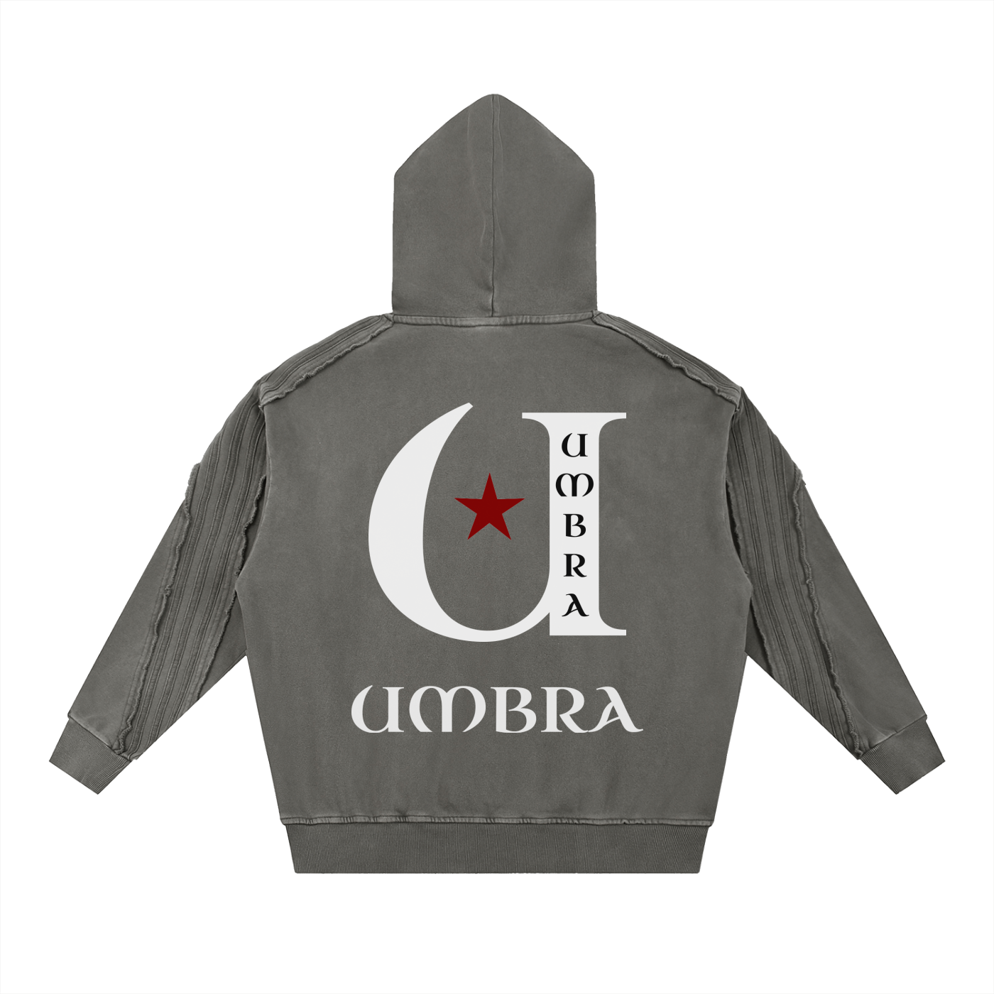 Umbra Raw Edge Hoodie