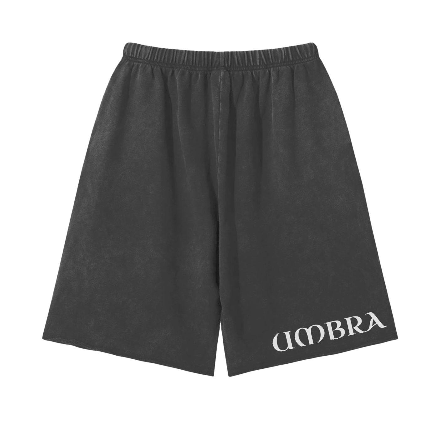 Umbra Snow Washed Raw Hem Shorts
